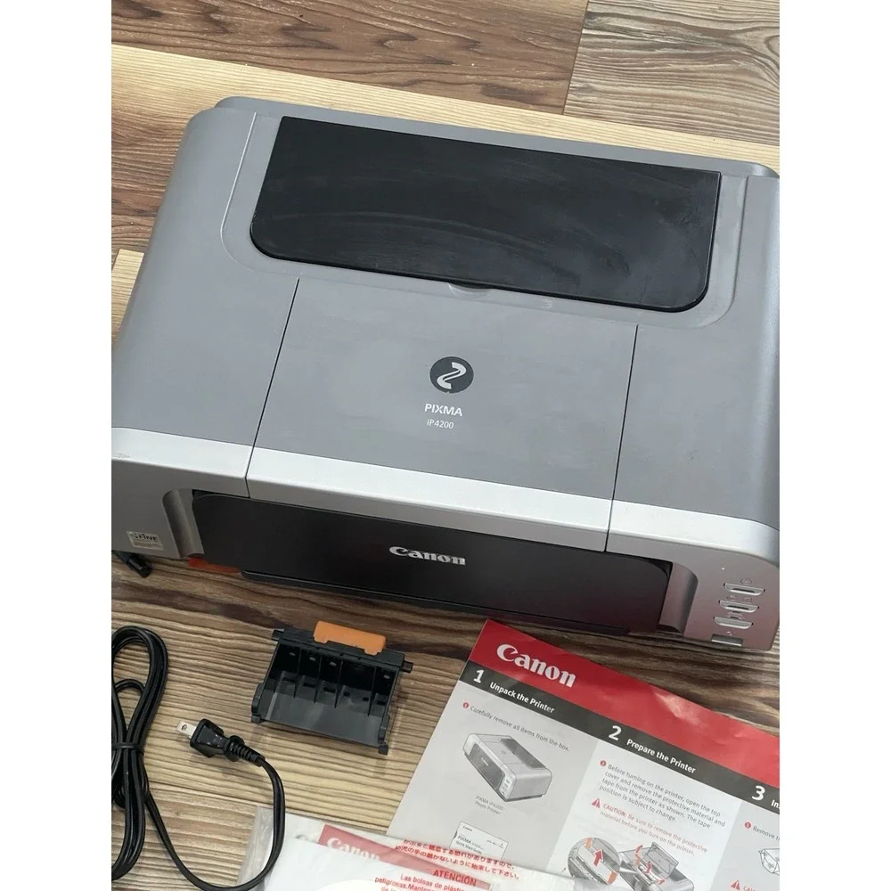 Canon PIXMA IP4200‎ Digital Photo Inkjet Printer Works